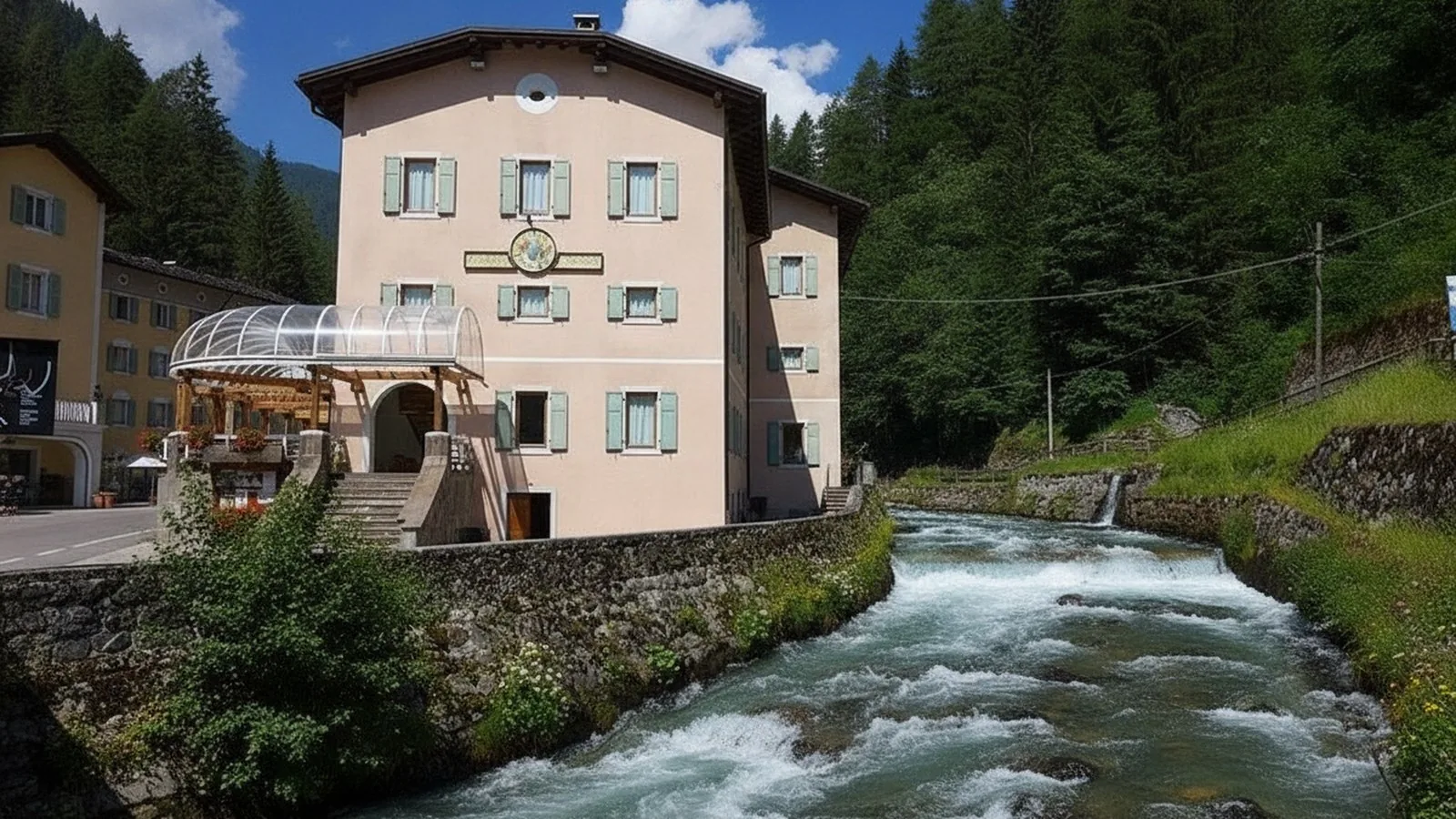 Villetta sulle Dolomiti — Appartamenti con vasca idromassaggio in Val di Rabbi, Trentino, 